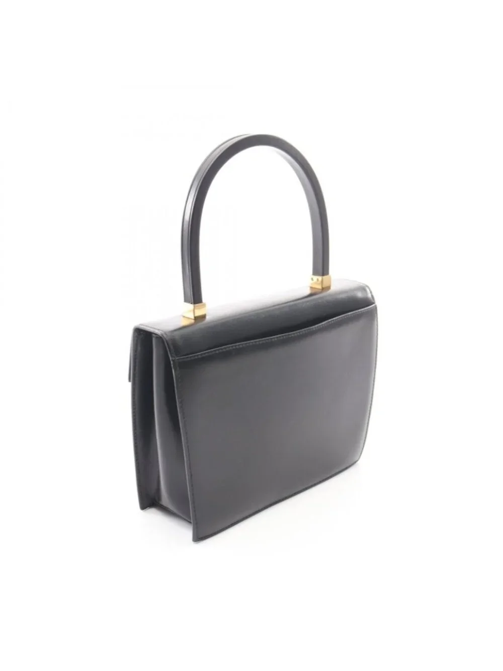 Gucci Handbag 000 46 Black Leather Top Handle - Picture 2 of 11